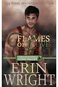 Flames of Love: A Western Fireman Romance Novel