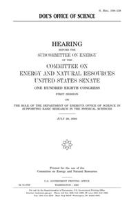 Doe's Office of Science
