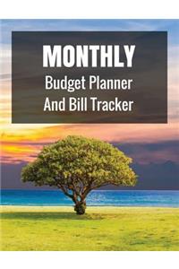 Monthly Budget Planner and Bill Tracker