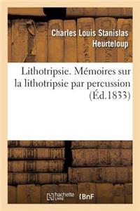 Lithotripsie