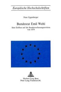 Bundesrat Emil Welti