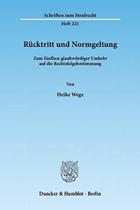 Rucktritt Und Normgeltung
