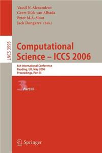 Computational Science - Iccs 2006