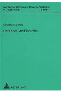 Der Leser Carl Einsteins