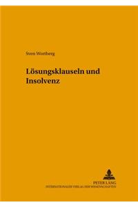 Loesungsklauseln Und Insolvenz
