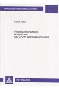 Finanzwirtschaftliche Analyse Von Us-Gaap-Jahresabschluessen