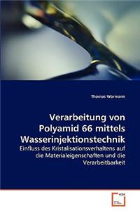 Verarbeitung von Polyamid 66 mittels Wasserinjektionstechnik