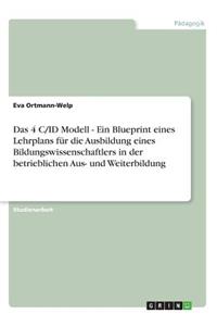 4 C/ID Modell - Ein Blueprint eines Lehrplans für die Ausbildung eines Bildungswissenschaftlers in der betrieblichen Aus- und Weiterbildung