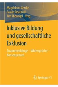 Inklusive Bildung Und Gesellschaftliche Exklusion