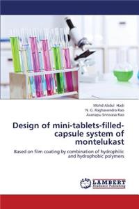 Design of Mini-Tablets-Filled-Capsule System of Montelukast