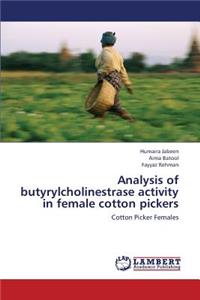 Analysis of Butyrylcholinestrase Activity in Female Cotton Pickers