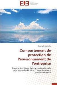 Comportement de Protection de l'Environnement de l'Entreprise