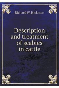 Description and Treatment of Scabies in Cattle