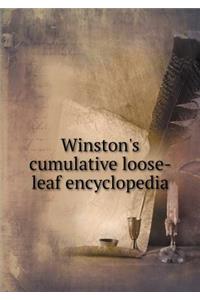 Winston's Cumulative Loose-Leaf Encyclopedia