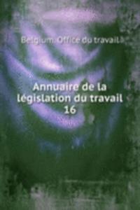 Annuaire de la legislation du travail