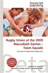 Rugby Union at the 2009 Maccabiah Games - Team Squads