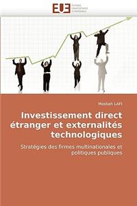 Investissement Direct Étranger Et Externalités Technologiques