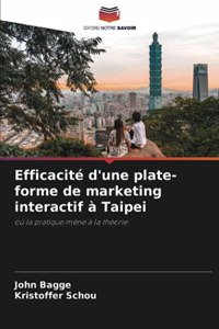 Efficacité d'une plate-forme de marketing interactif à Taipei