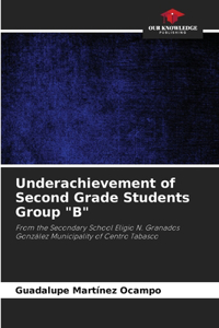 Underachievement of Second Grade Students Group 