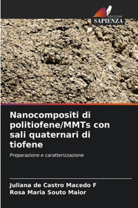 Nanocompositi di politiofene/MMTs con sali quaternari di tiofene