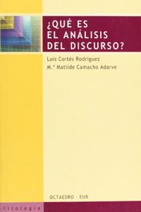 AQu es el an lisis del discurso? (Spanish Edition)
