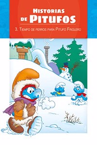 LOS PITUFOS - HISTORIAS DE PITUFOS- TIEMPO DE PERROS PARA PITUFO FRIOLERO