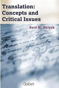 Translation: Concepts and Critical Issues, Volume 8