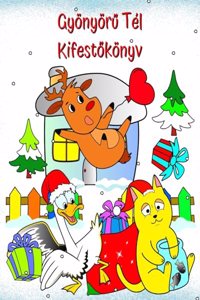 Gyönyörű Tél Kifestőkönyv