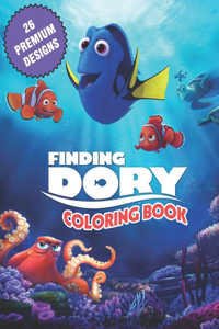 Finding Dory Coloring Book