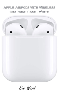 Apple AirPods with Wireless Charging Case - White