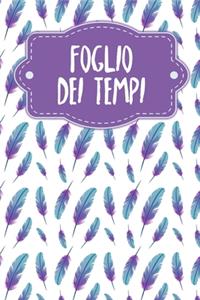 Foglio dei tempi
