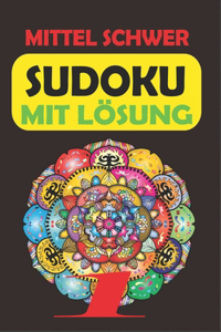 Sudoku mit Lösung - Mittel Schwer 1