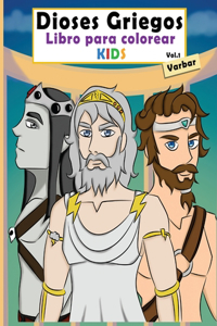 Dioses Griegos Libro para colorear KIDS
