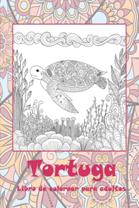 Tortuga - Libro de colorear para adultos
