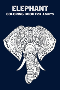 Elephant Coloring Books for Adults