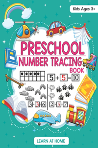 Preschool Number Tracing Book