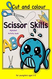 Scissor Skills Alphabet Activity Book