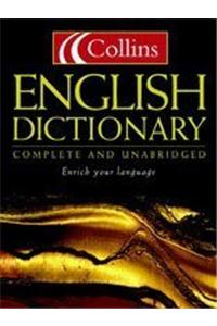 Collins English Dictionary (Thumb Indexed)