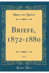 Briefe, 1872-1880, Vol. 5 (Classic Reprint)