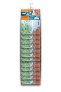 Wall Map 2-Pk - Clipstrip of 12
