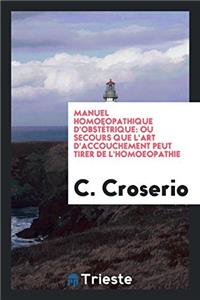 Manuel Homoeopathique d'Obstétrique