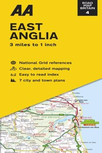 Road Map Britain: East Anglia