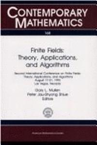 Finite Fields Proceedings of the Second International Conference on Finite Fields