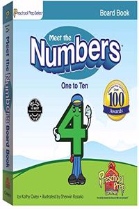 Meet the Numbers One to Ten Board Book