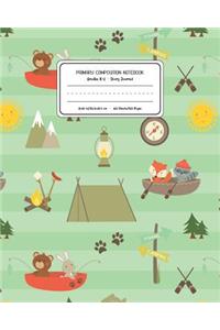 Primary Composition Notebook Grades K-2 Story Journal