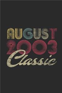 Classic August 2003