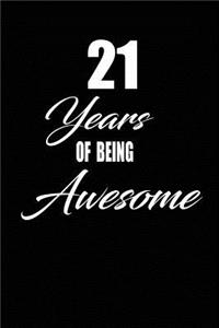 21 years of being awesome