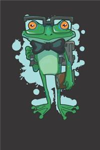 Nerd Frog Notebook