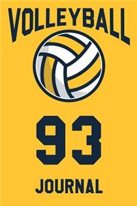 Volleyball Journal 93