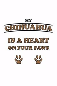 My Chihuahua is a heart on four paws